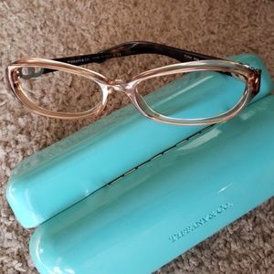 Tiffany eyeglasses with case